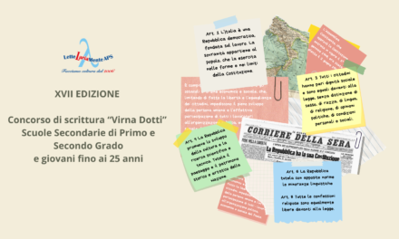 VINCITORI CONCORSO DI SCRITTURA “VIRNA DOTTI” 2025