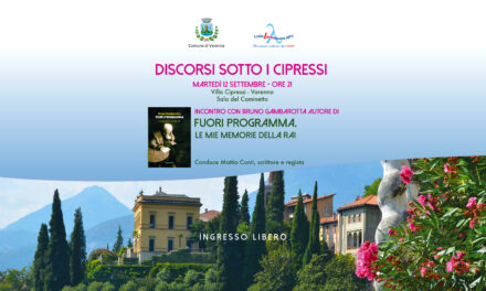 DISCORSI SOTTO I CIPRESSI – 12 SETTEMBRE ORE 21