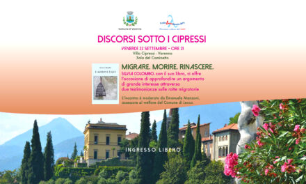 DISCORSI SOTTO I CIPRESSI – 22 SETTEMBRE ORE 21