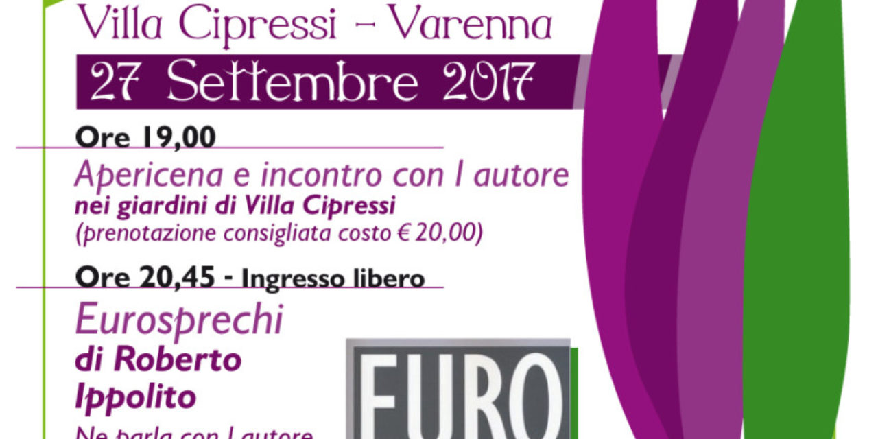 Discorsi sotto i cipressi – incontro con Roberto Ippolito