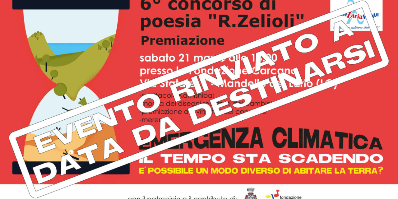 Premiazione concorso di Poesia 2020