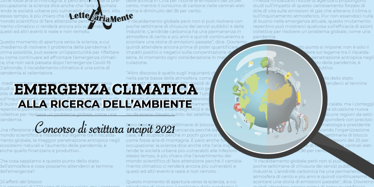 Risultati del XIII Concorso di scrittura su incipit di Raffaele Mentegazza 2021