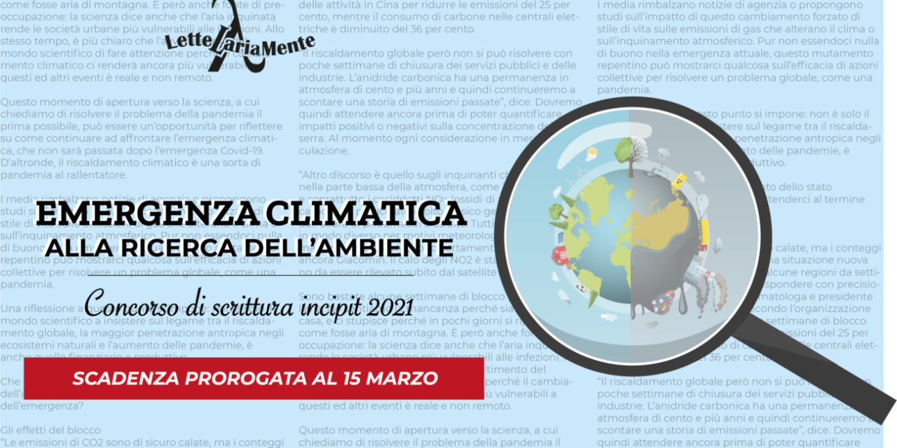 Concorso Incipit 2021