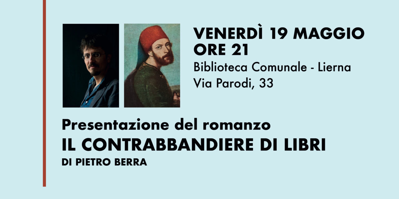 IL CONTRABBANDIERE DI LIBRI – 19 MAGGIO ORE 21