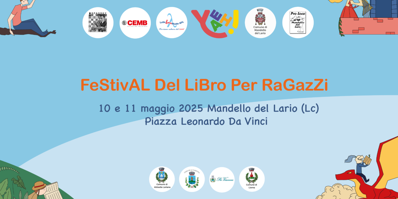 YEAH! FESTIVAL DEL LIBRO PER RAGAZZI 10 – 11 MAGGIO 2025 PROGRAMMA