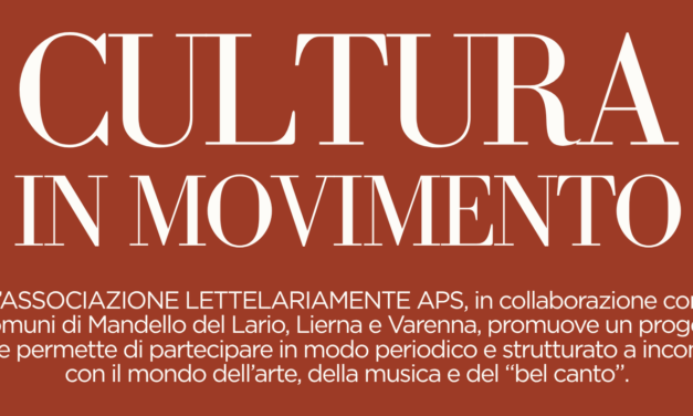 Cultura in movimento – 29 Ottobre