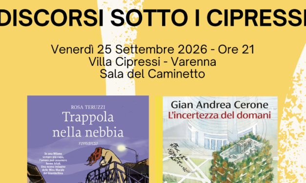 25 Settembre – Discorsi sotto i cipressi